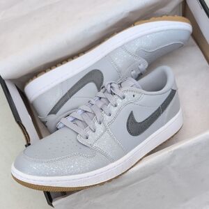 Jordan 1 Low Golf - Wolf Grey GUM - Men's Size 10.5 ( DD9315-006 )